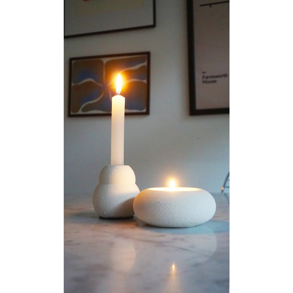 FUZZY Bubble candleholder
