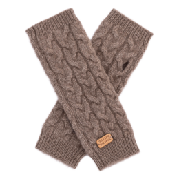 "Anou" Fingerless Cashmere Gloves