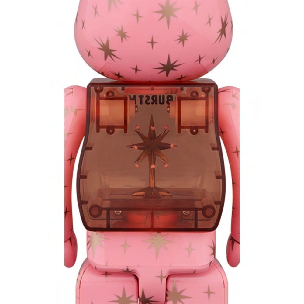 400%  Bearbrick - Star Burst Magic (2nd Edition)