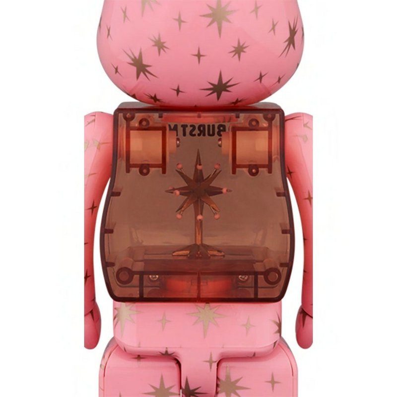 400%  Bearbrick - Star Burst Magic (2nd Edition)