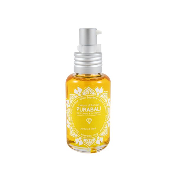Trockenes Avocadoserum - Amber & Tiare 50 ml