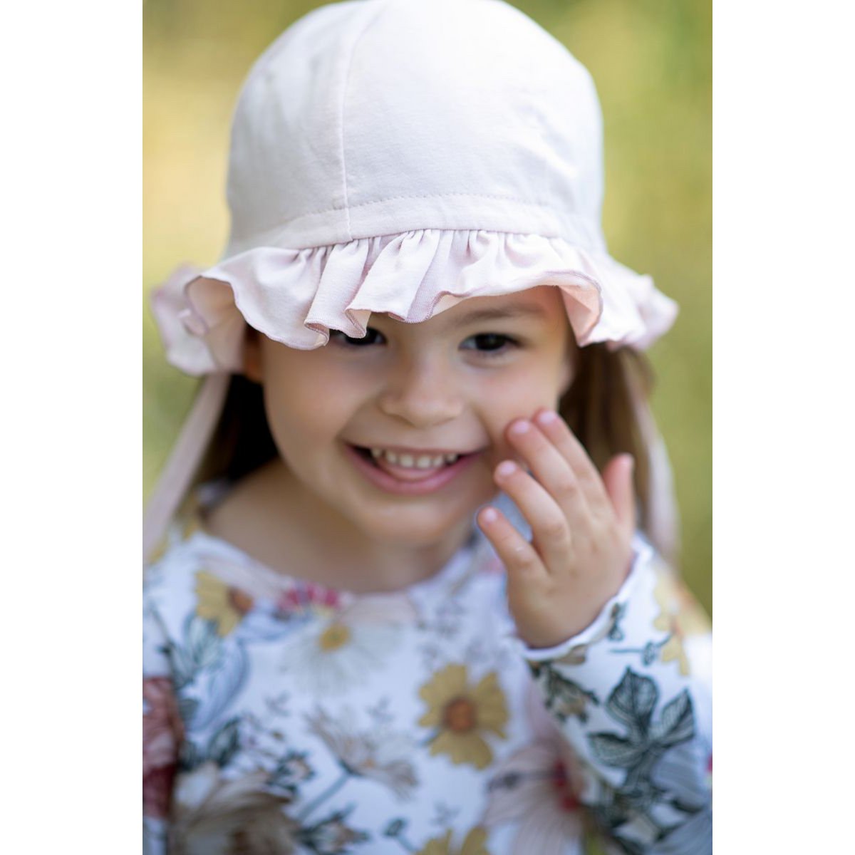 Chapeau d'été ELLA PINK pour fille