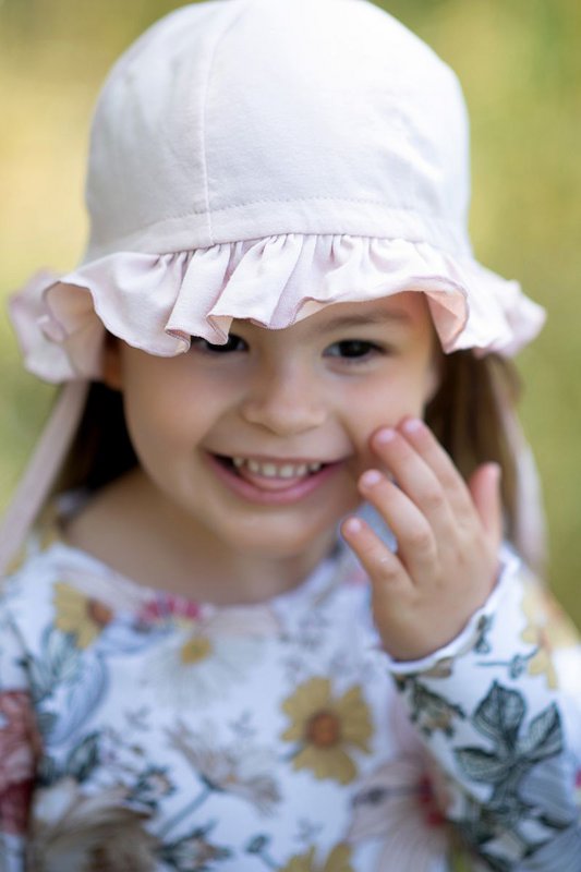 Chapeau d'été ELLA PINK pour fille