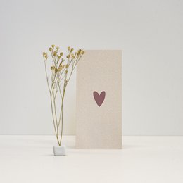 Little Box Dried Flower 'Heart'