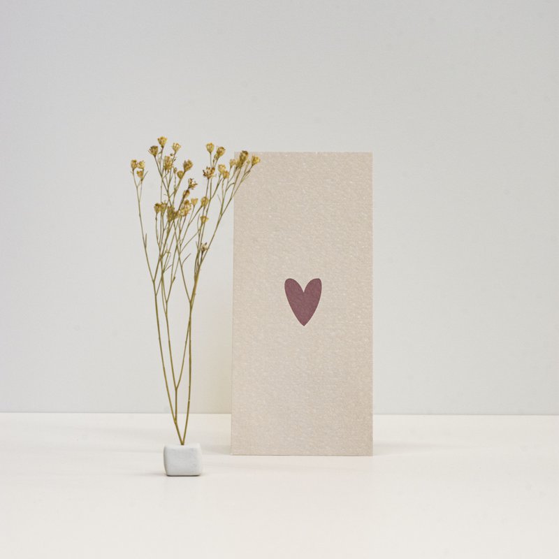 Little Box Dried Flower 'Heart'