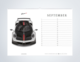 Car Birthday Calendar