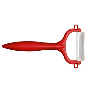 Peeler red, blade: 4 cm