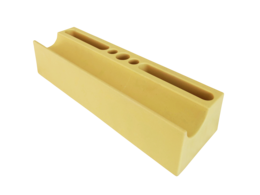 Organizador de escritorio Washi amarillo, por 2 piezas