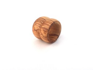 Olive wood napkin ring