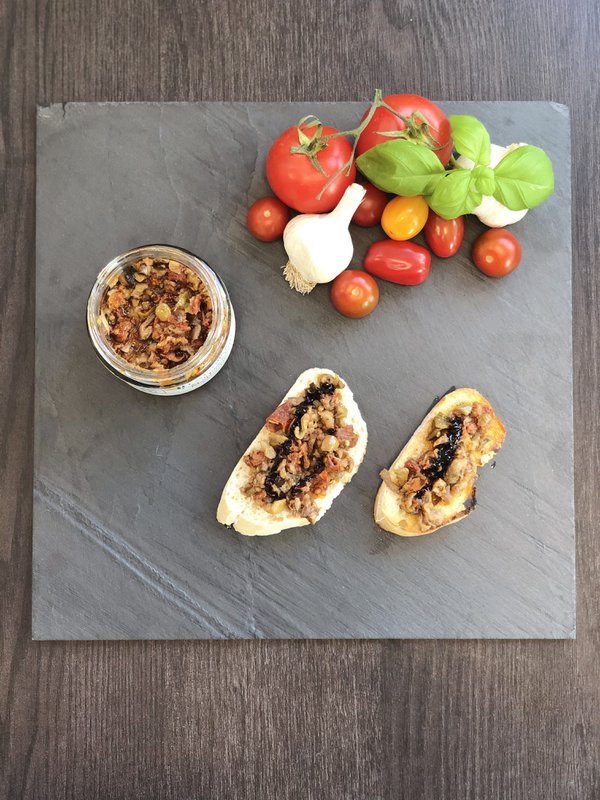 Bruschetta Mediterránea Paté/Mezcla de Gemüse 180 g