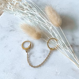 Goud Classy ear cuff