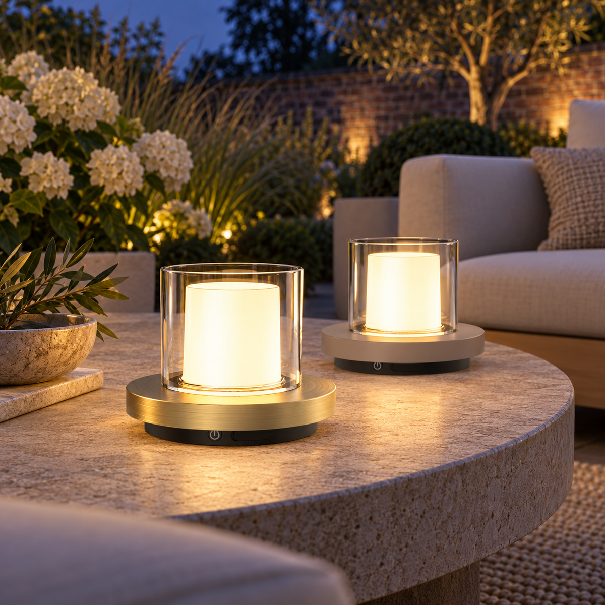 Table lamp Solar Coco - Gold