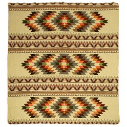 Coperta di alpaca ecuadoriana | coperta nativa | Verde Antisano