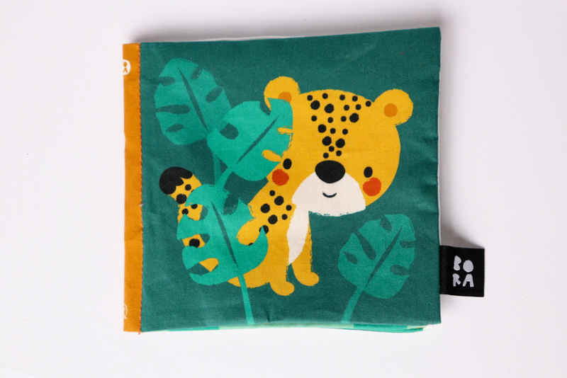 Babybook cloth book crisp - Jungle