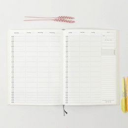 Prikkelarme planner Mandala - Medium / A5+ ongedateerd