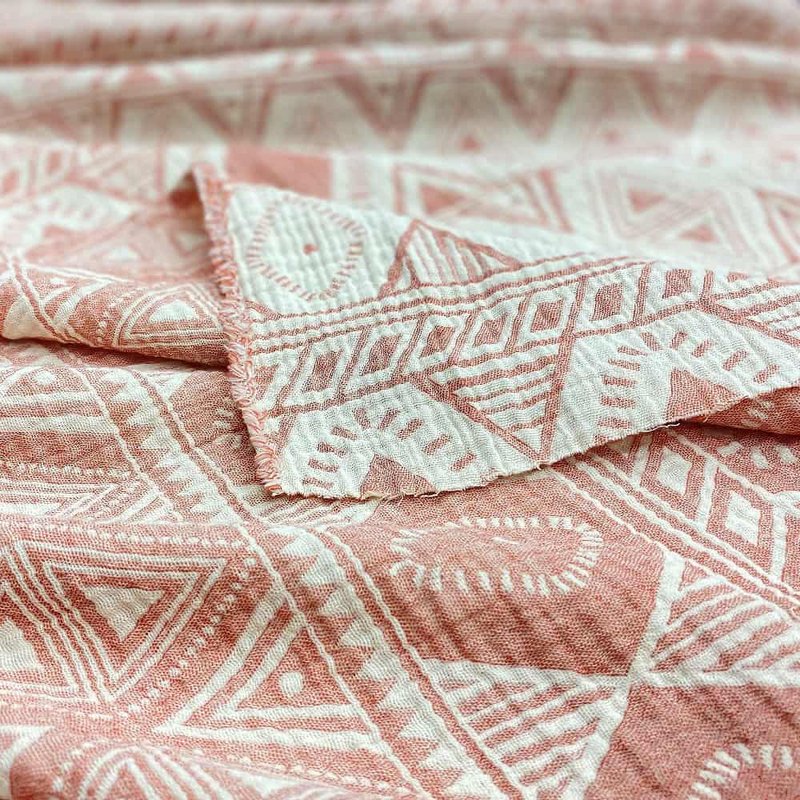 Poncho de plage en gaze de coton