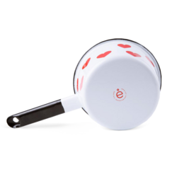 0,9l Enamel Saucepan | Love