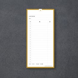 Una lista para eso (almohadilla magnética)