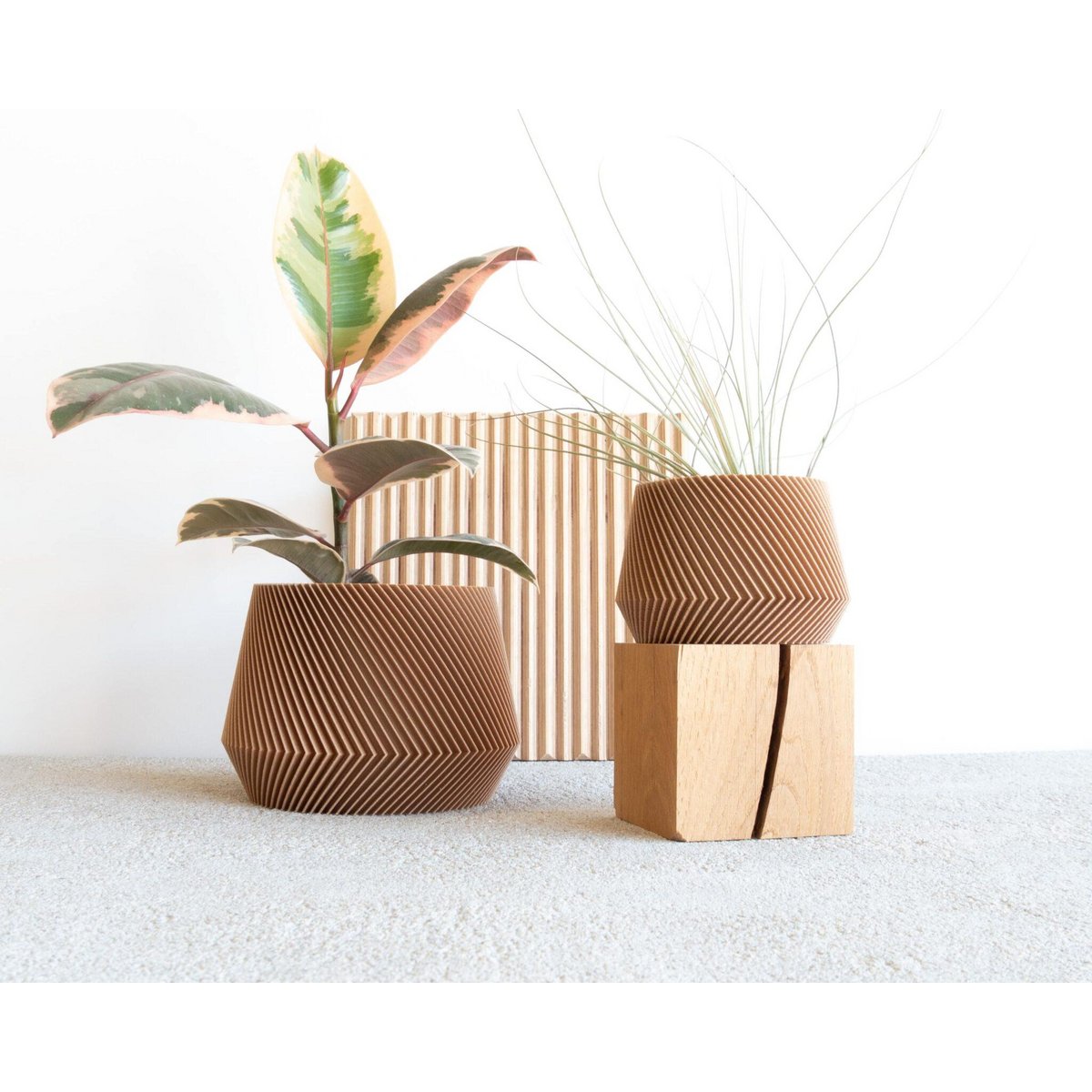 Natural Wood L - 12 cm inner diameter