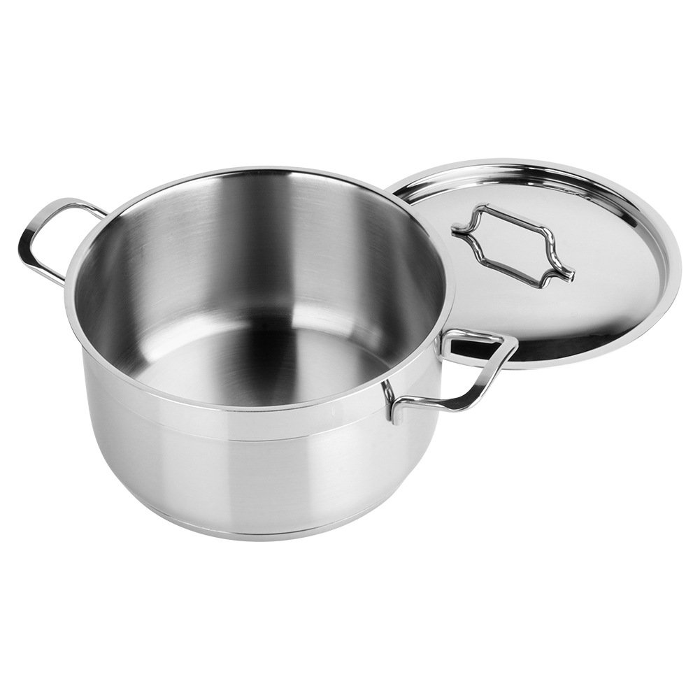 Topfstahl mit Deckel Anett 22 cm, 4,3 l