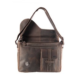 Skuldertaske Dame - Skuldertaske Herre - Messenger Bag Læder - Postmand Taske Læder - 3 forskellige farver læder