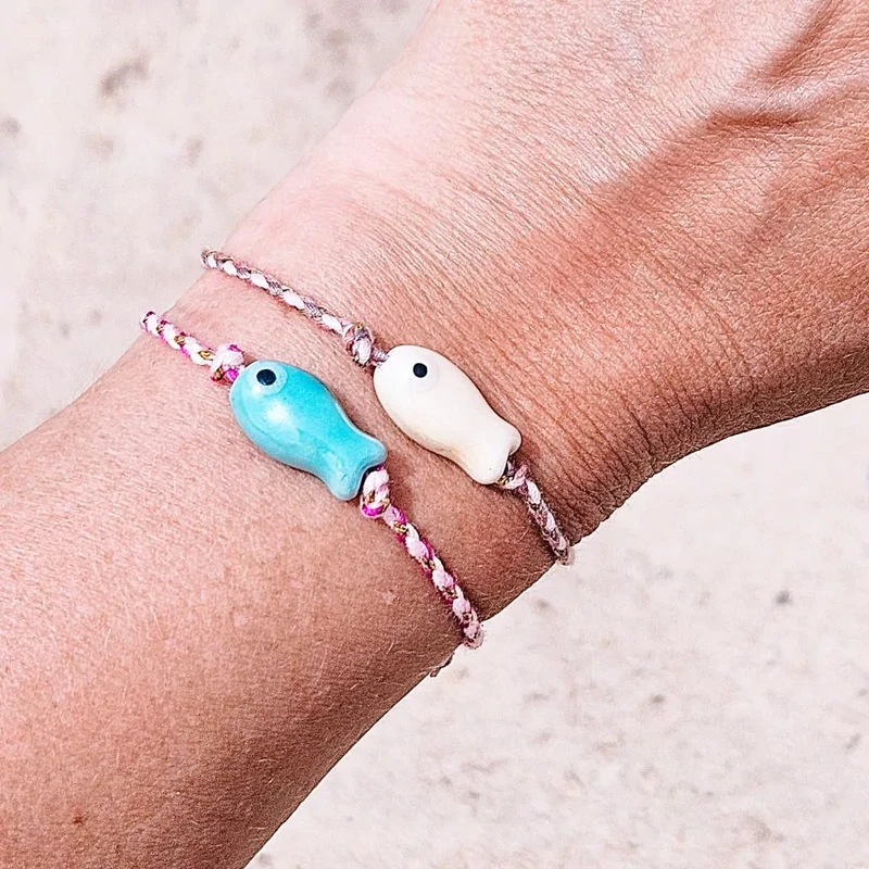 Armbånd fisk blå