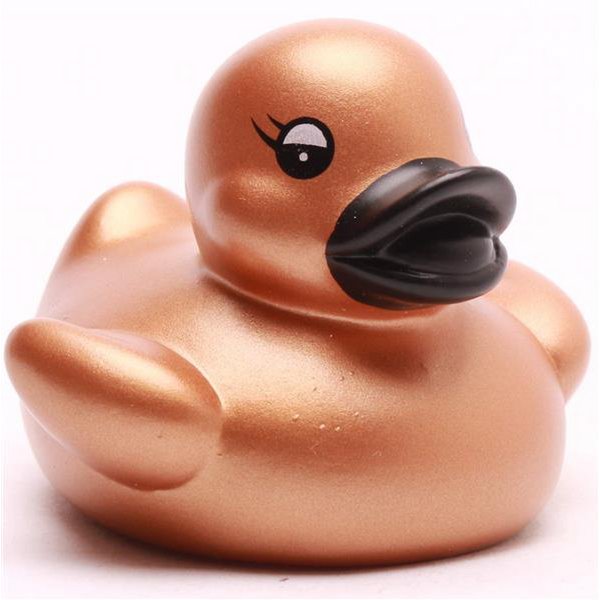 Bath duck mini - gold - rubber duck