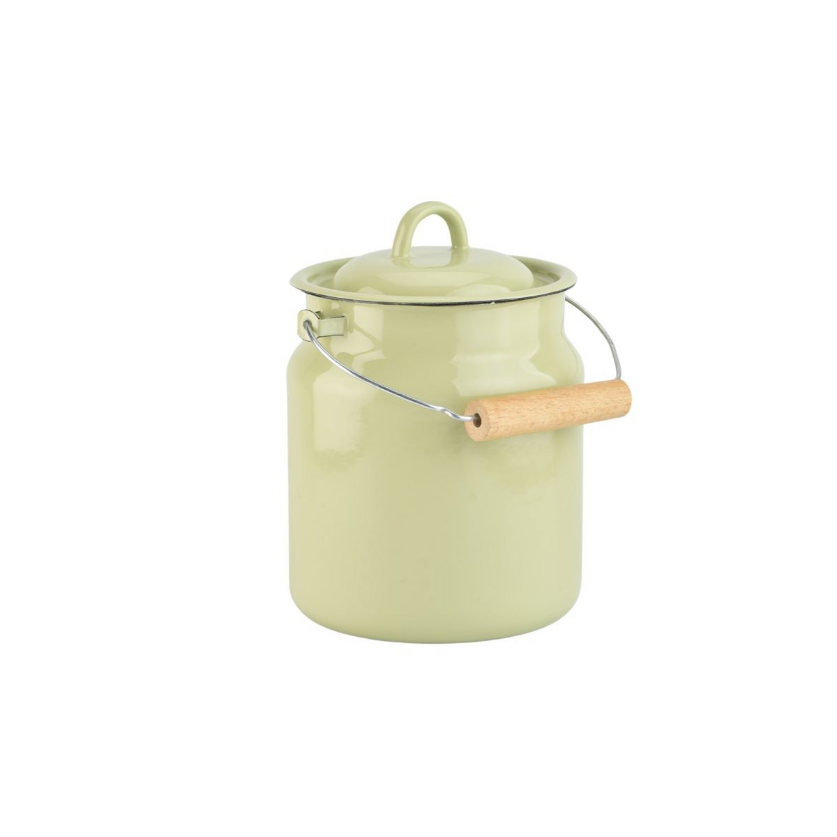 Emalje mælk kan citron 3,3 l isabelle rose