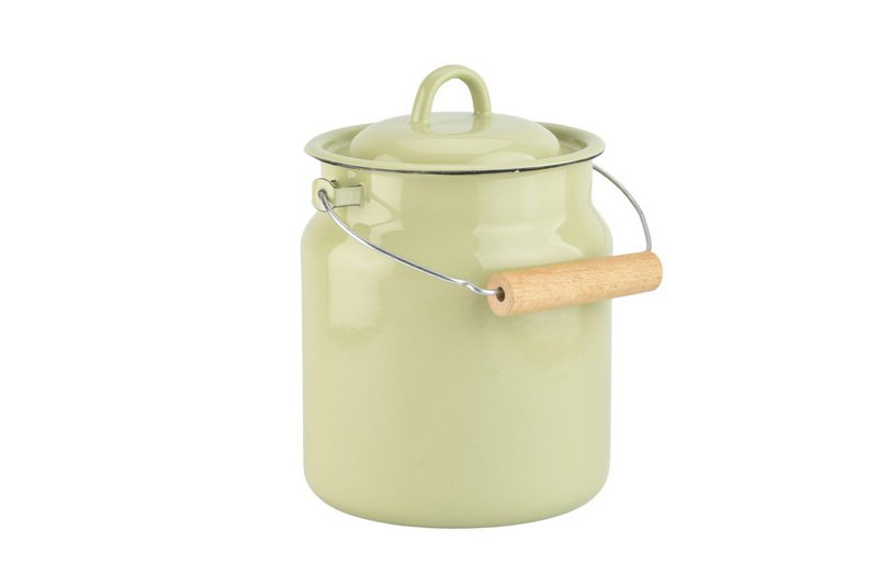 Emalje mælk kan citron 3,3 l isabelle rose
