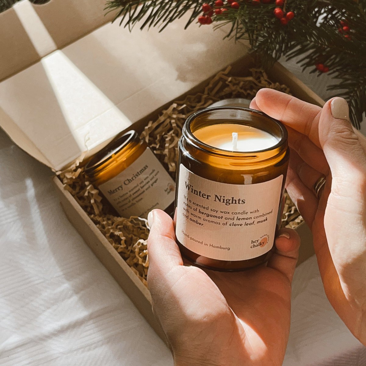 Winter Nights scented candle
