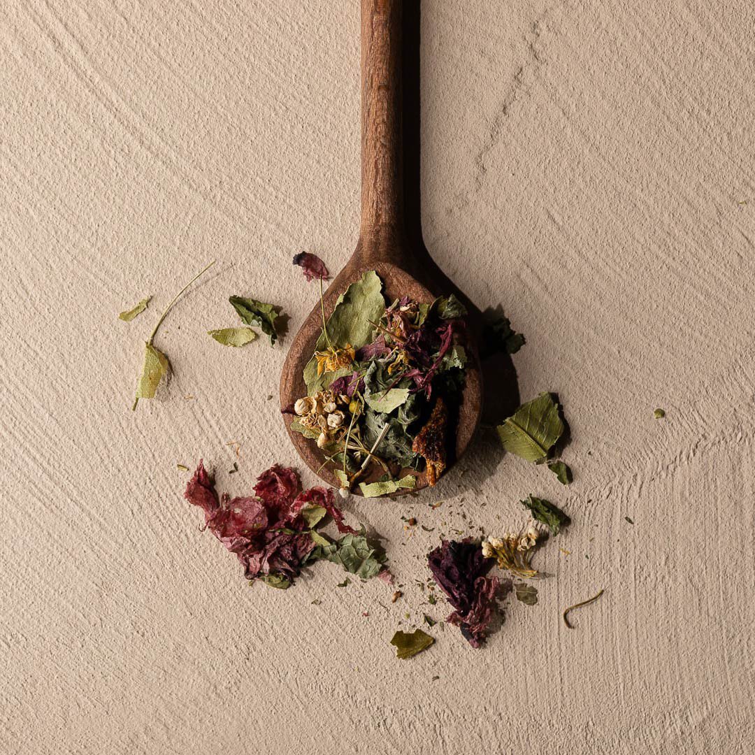 Noche - té de hierbas relajantes