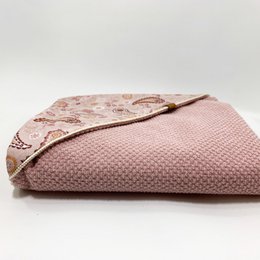 Paisley Wickeltuch - Pink / Pink