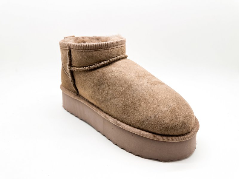 thies 1856 ® Platform Shorty Boots elephant grey