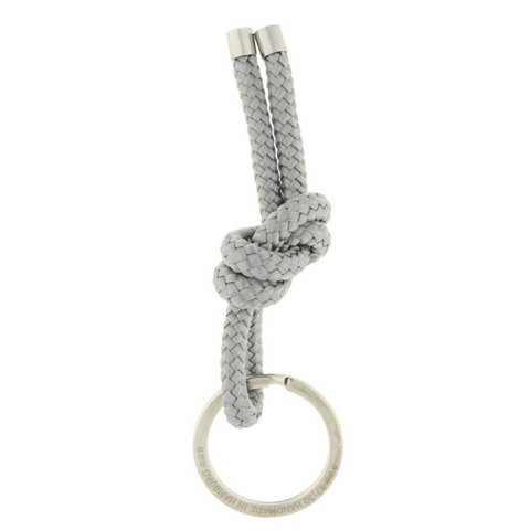 Schlüsselanhänger "Knoten" - GRAU
