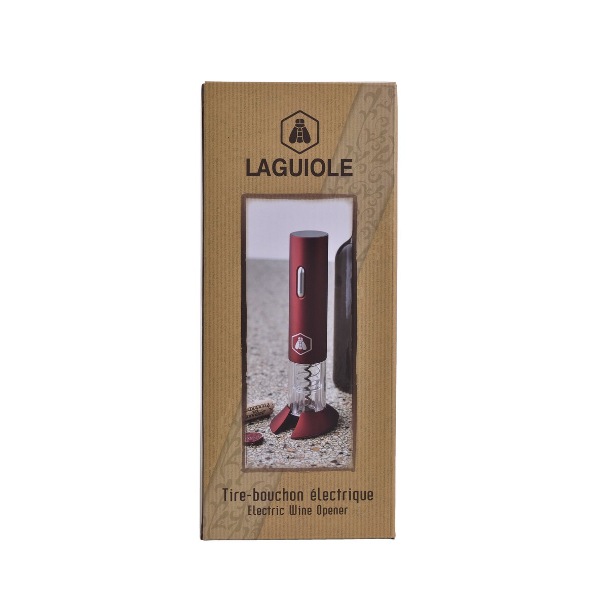 LAGUIOLE ELECTRIC CORKSCREW WINE OPENER