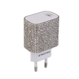 Silber -Strass -Ladegerät - 20W, schnelle Last