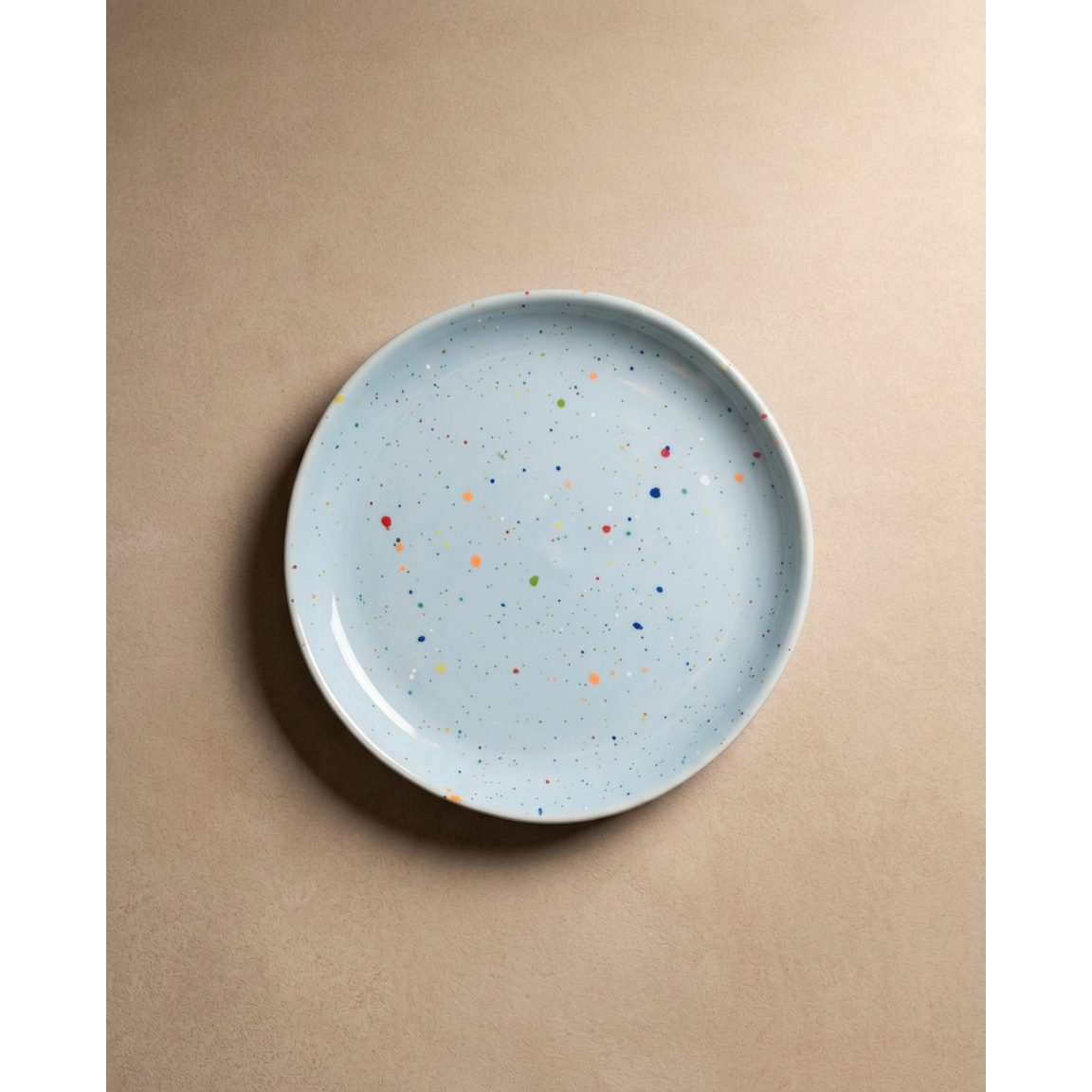 New Party Bread Plate 17cm - Mix 6 Pieces