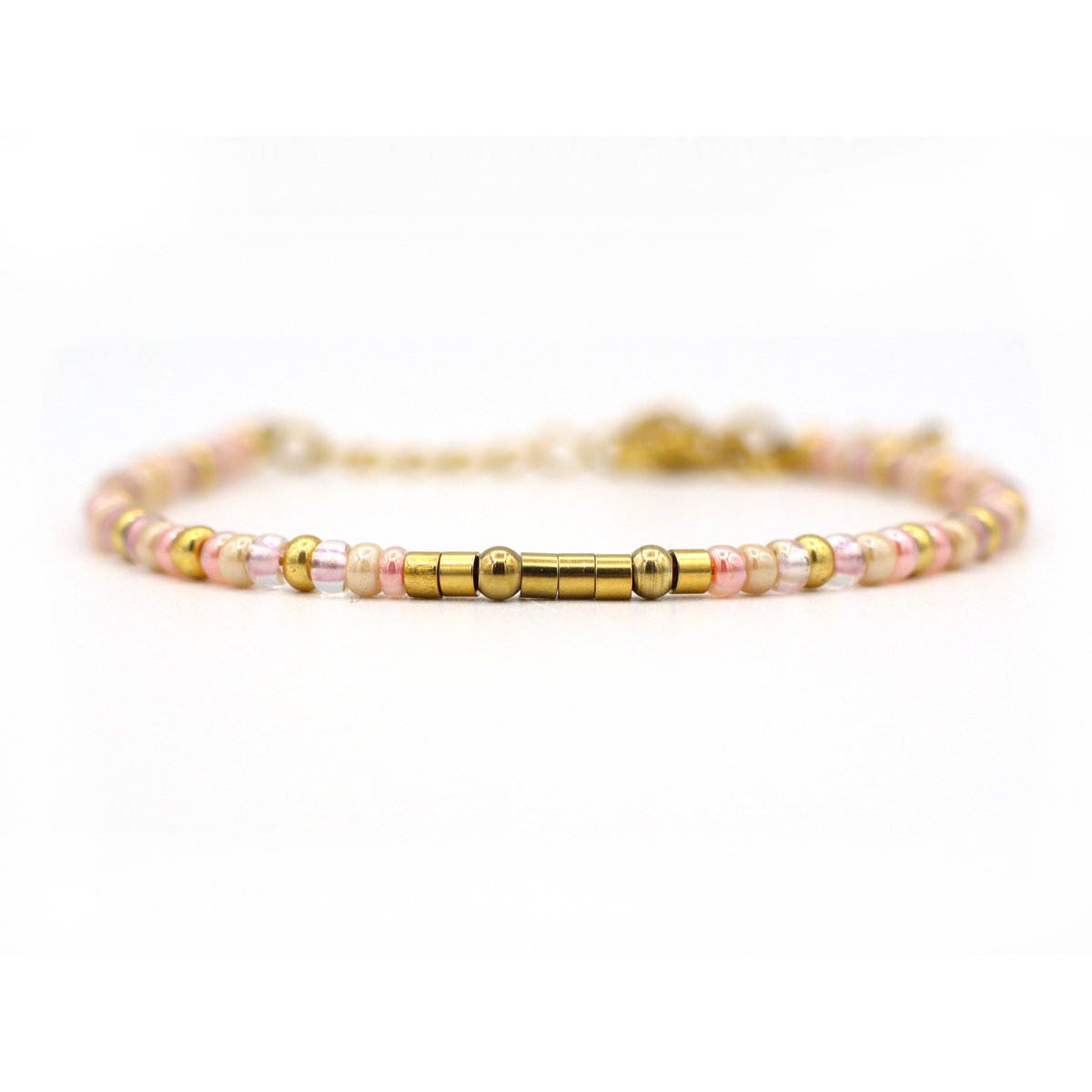 morse code armband mama roze, zilver of goud roestvrijstaal