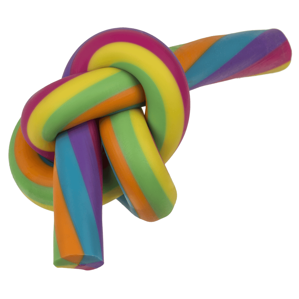 Stretchy string, Rainbow, 30 cm,