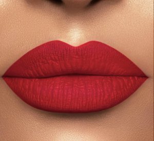 Rode koningin matte lip-inkt
