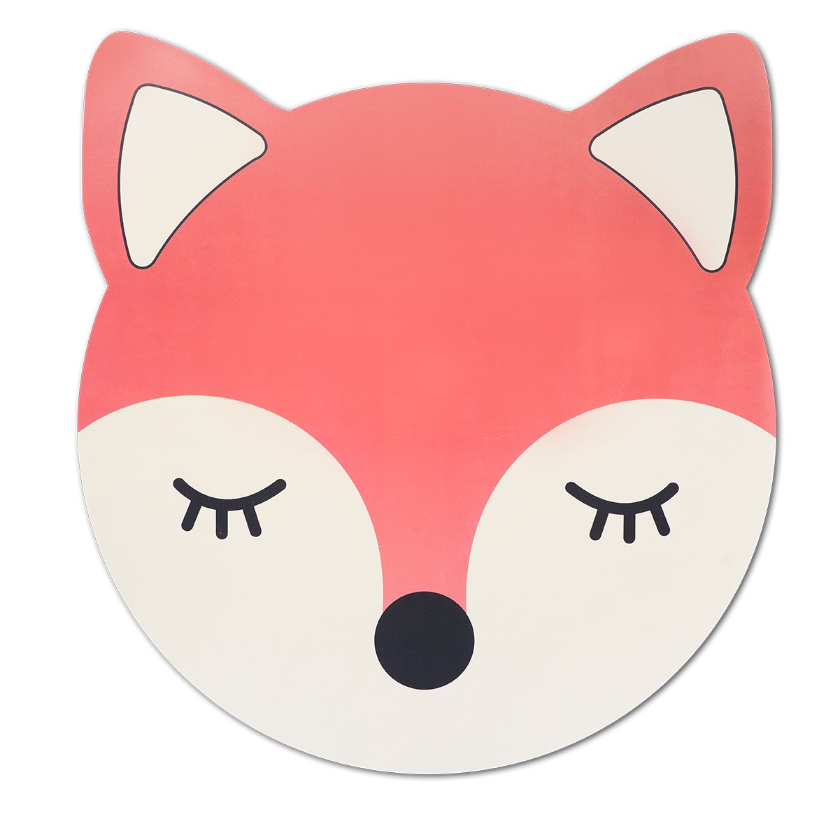 Placemat ‘Fox’, kunststof, roodbruin