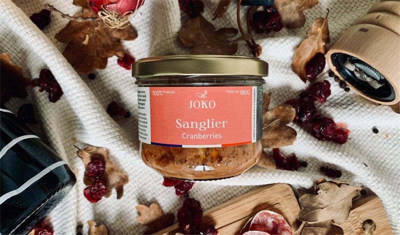 Terrine de sanglier aux cranberries