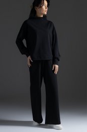 Lounge by Luin Bluse, Schwarz