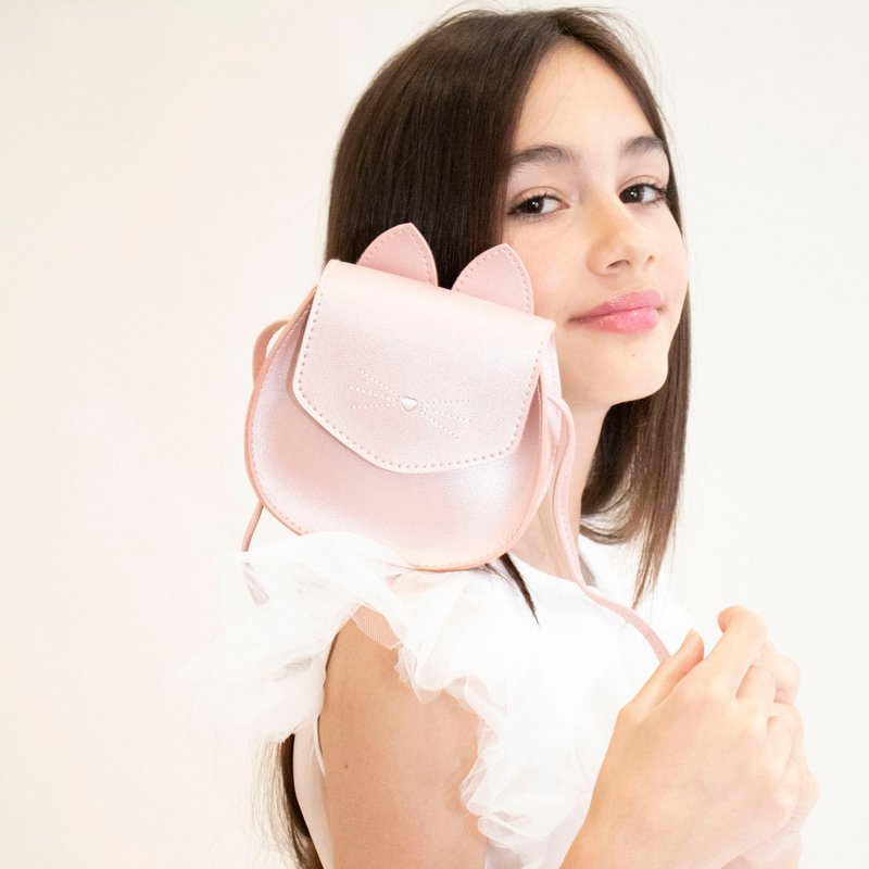 Leony-Cat shoulder bag - The sparkling and graceful cat