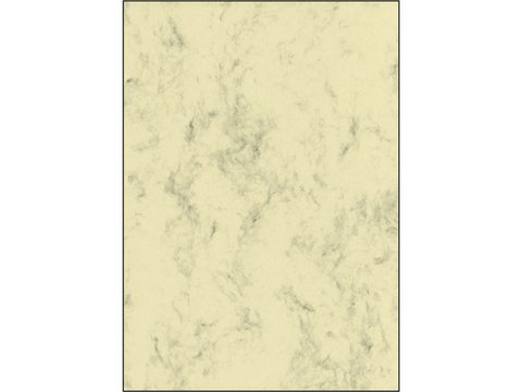 Designpapier Sigel A4 200grs marmer beige pak 50 vel