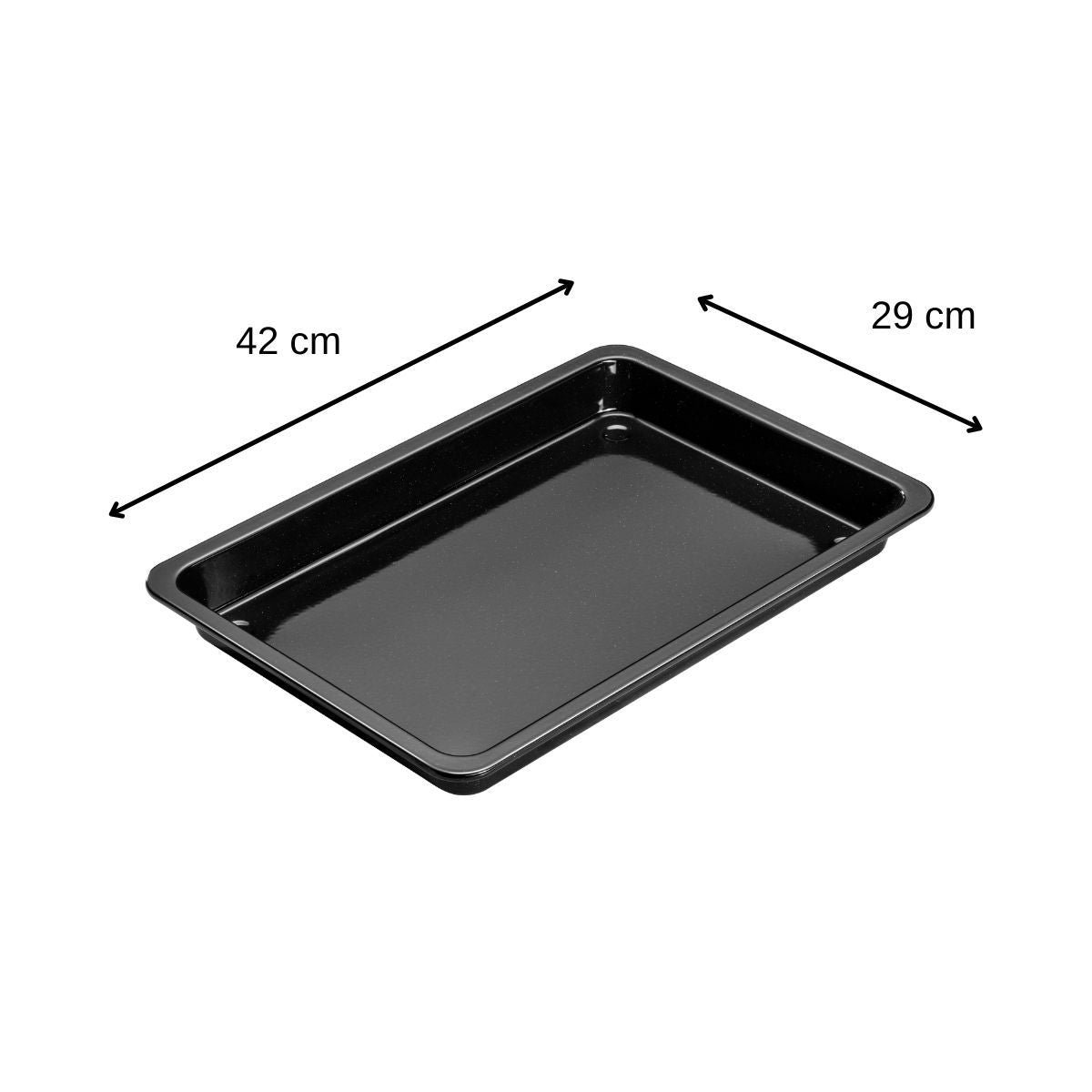 Juego de 2 fuentes para hornear pizza en el horno 42 x 29 cm Dr. Oetker Back-Idee Kreativ