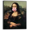 Schilderij  Mona Lisa Bubblegum 50x40
