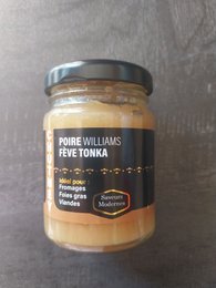 Chutney de pera Williams y haba tonka