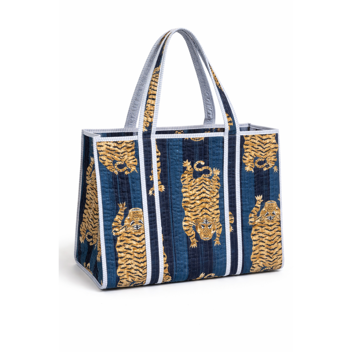 Marineblauw Tiger