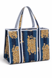 Marineblauw Tiger